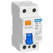 Выключатель дифференциального тока (УЗО) CHINT NXL-63, 40А, 6кА, 30мА, AC, двухполюсный, однофазный (280723)